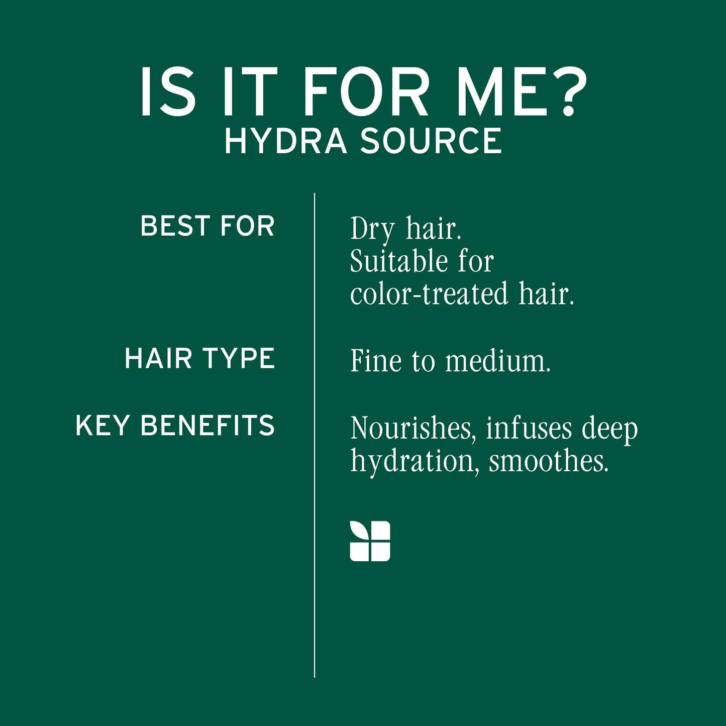 Biolage Hydra Source Detangling Solution - Conditions, Instantly Detangles & Controls Static, For Dry Hair, With Micro-Filtered Aloe Vera & Fermented Hyaluronic Acid, 33.8 Fl Oz, Packaging may vary