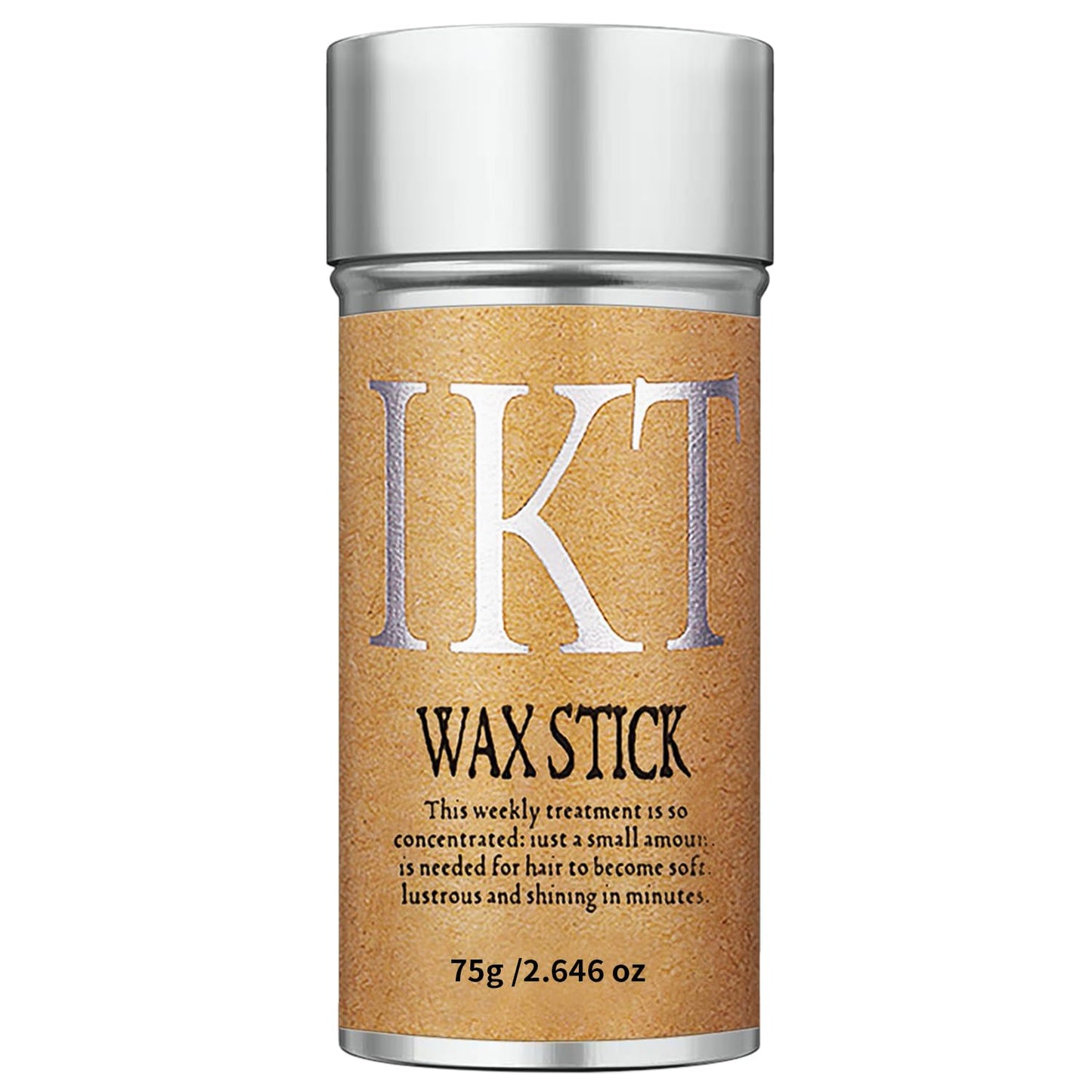 Shiyalan Hair Wax Stick, Wax Stick for Hair, Slick Stick for Hair Non-greasy Styling Hair Pomade Stick, Strong Hold Makes Hair Look Neat and Tidy（2.7 Ounce）