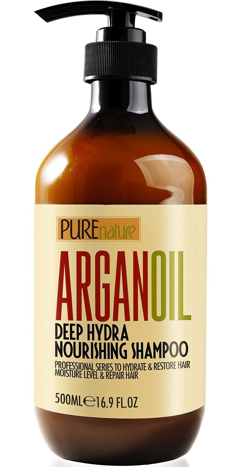 PURE NATURE Moroccan Argan Shampoo and Conditioner
