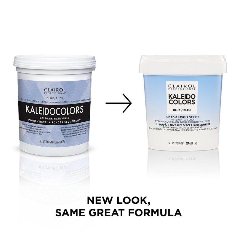 Clairol Professional Kaleidocolors, Blue, 1 oz. Hair Lightener for Dark Hair