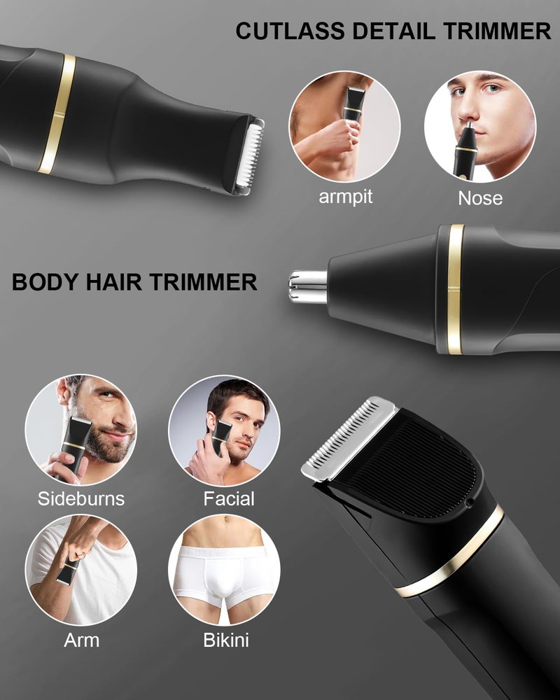 Bikini Trimmer for Women Painless Electric Razor for Women,3 in 1 Pubic Hair Trimmer,USB Recharge Dock,Replaceable Ceramic Blade Heads,IPX7,White