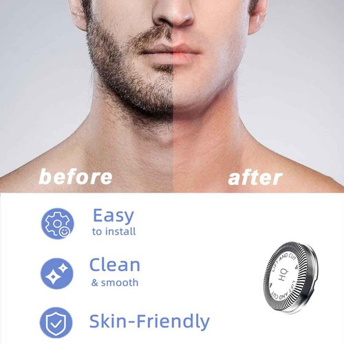 6 Pcs HQ56 Replacement Shaver Heads for HQ3 HQ4 HQ55 HQ56 HQ6,Replacement Shaver Head Compatible with HQ300 HQ442 HQ916 HS190 HQ6990 Electric Shavers etc.