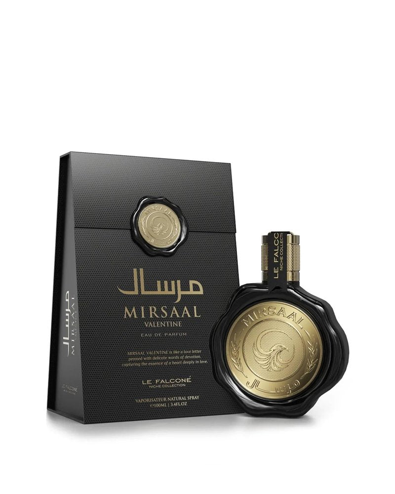 Mirsaal Valentine Eau de Parfum - Unisex Fragrance with Mint, Lavender & Musk - Fresh Scent for All - 3.4 oz