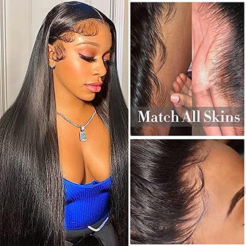 Straight Bundles with Closure Human Hair 20 22 24+18 Brazilian Human Hair Bundles with Closure Straight 100% Unprocessed Virgin Weave Hair Bundles with Lace Closure