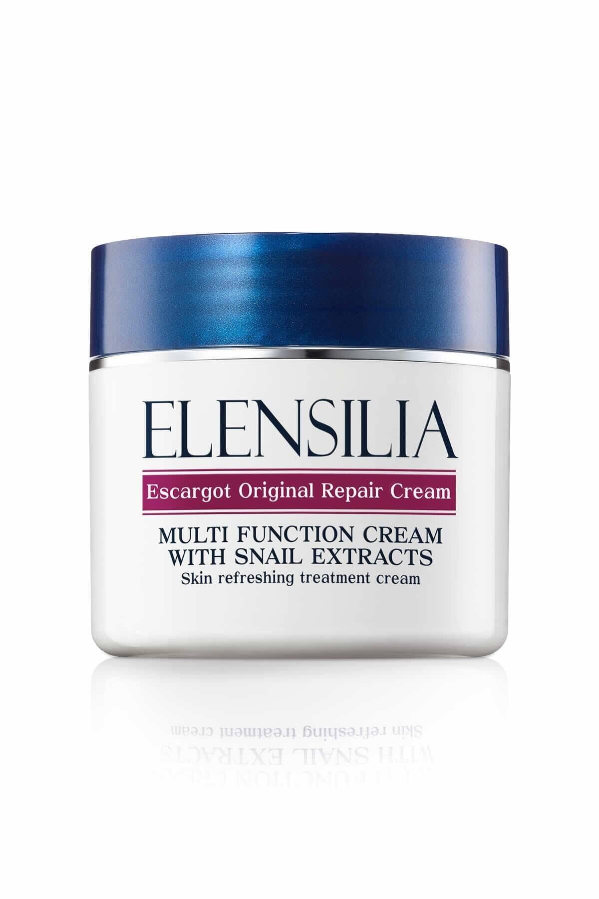 Elensilia Escargot Original Snail Repair Cream, Deep Hydration & Skin Barrier Care, 50 g – Moisturizing All-in-One Daily Face Cream for Healthy, Supple Skin