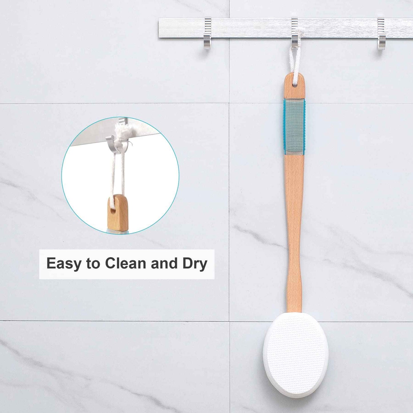 Amazerbath Lotion Applicator for Back, Shower Caps for Women