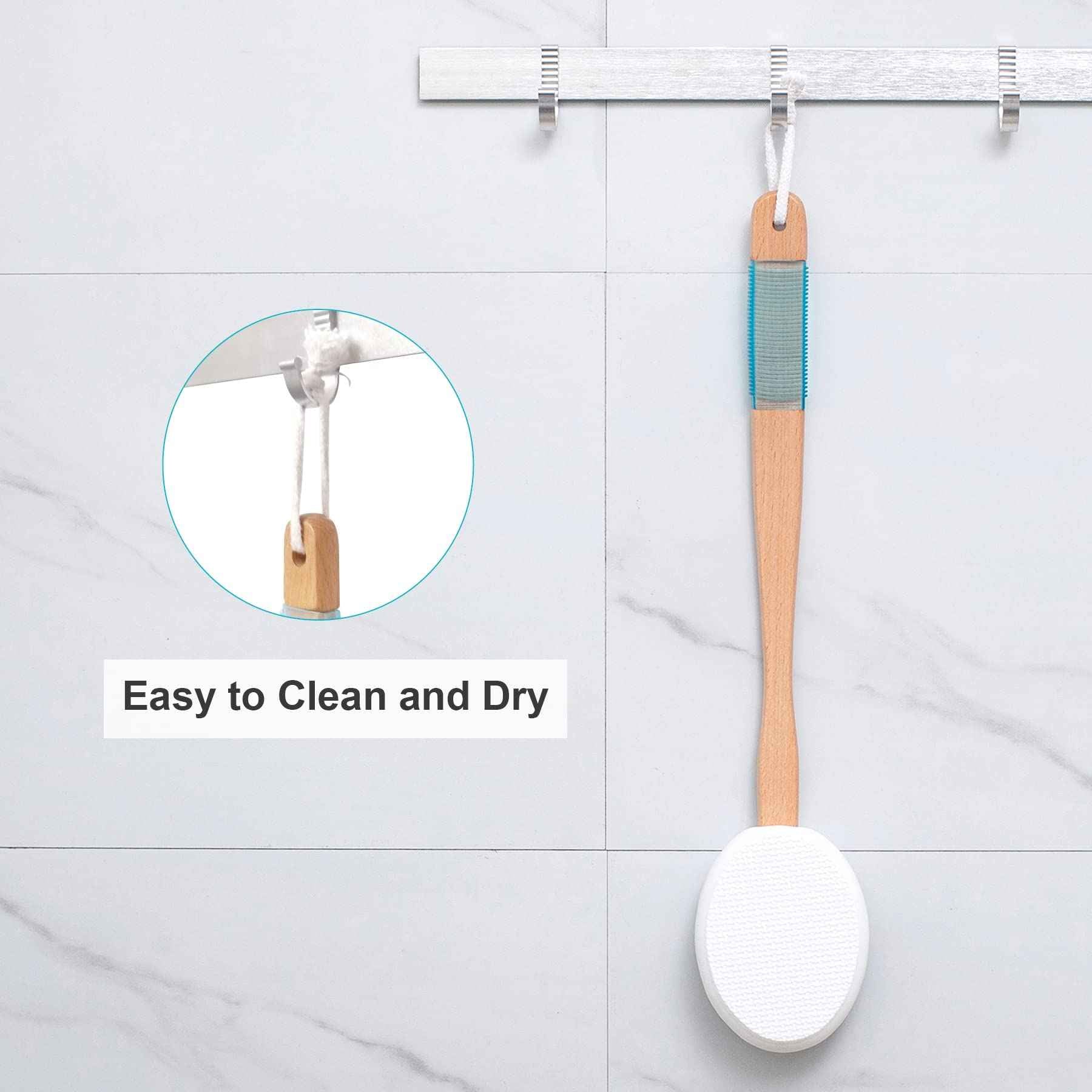 Amazerbath Lotion Applicator for Back, Shower Caps for Women