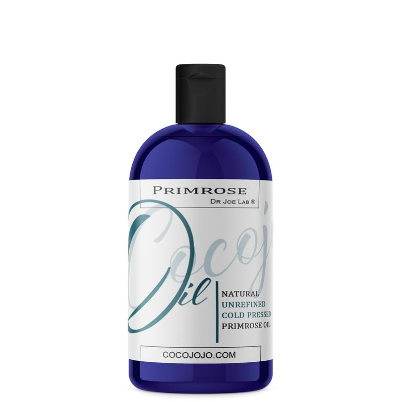 Evening Primrose Oil 16 oz - Pure Natural Cold Pressed Extra Virgin Seed Oil for Hair, Skin, Body & Nails | Moisturizing & Nourishing