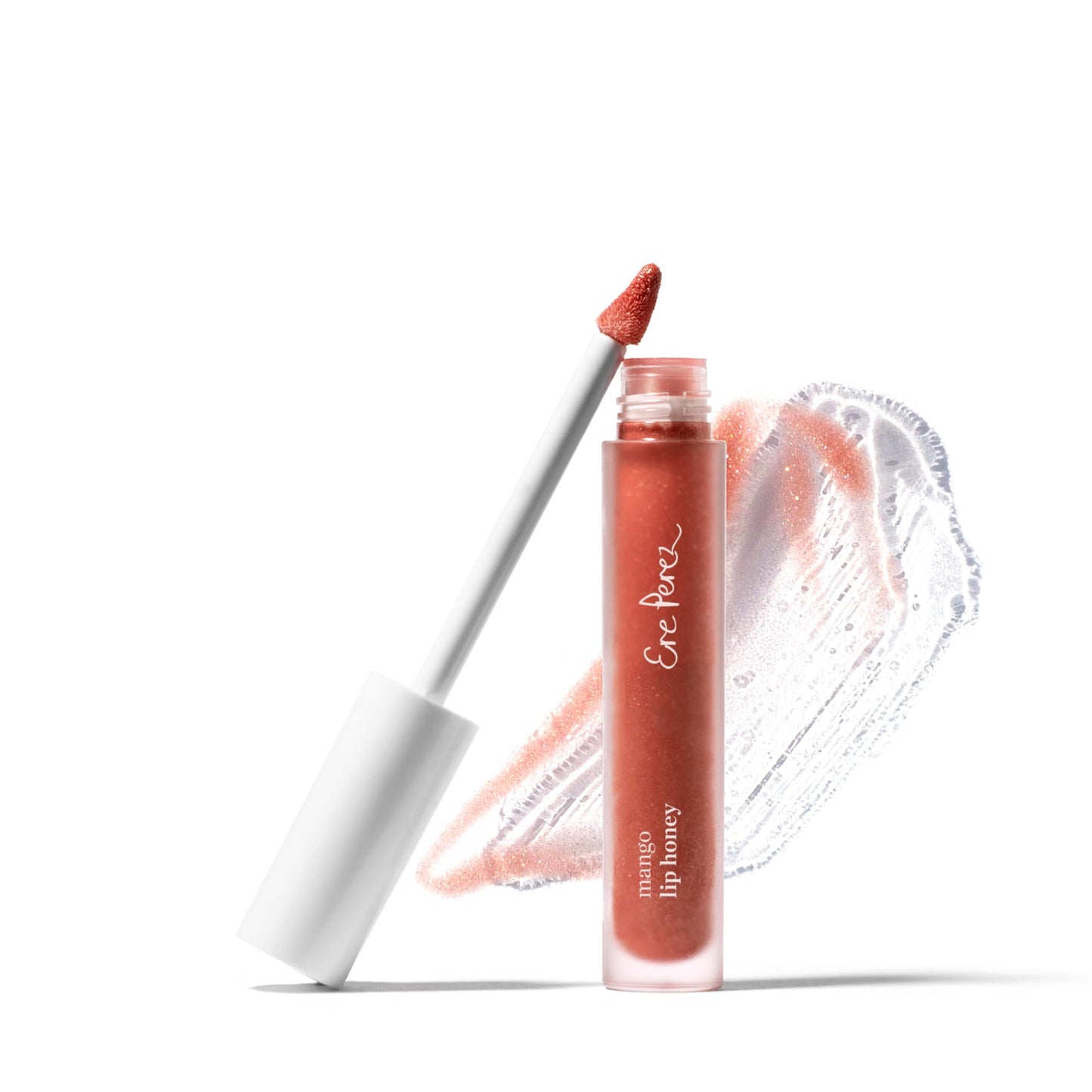 Ere Perez - Natural Mango Lip Honey | Hyaluronic Acid, Jojoba Seed Oil | Hydrate, Moisturize, Nourish, Soften | Vegan, Cruelty-Free, Clean Beauty (Chilli, 0.10 fl oz | 3 ml)