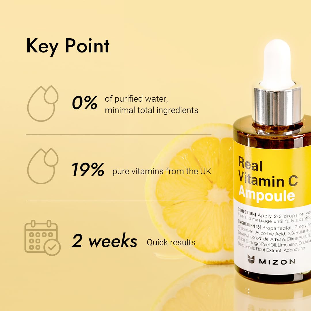 MIZON Real Vitamin C Ampoule, 1.01 fl oz
