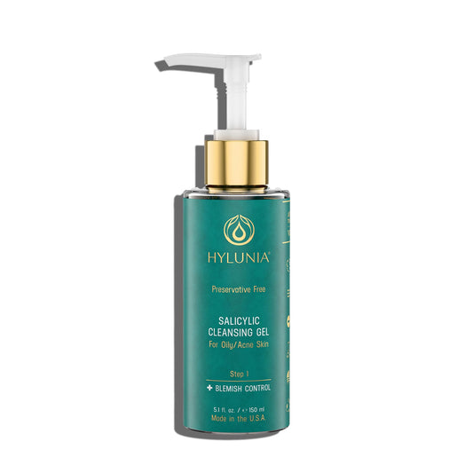 Hylunia Salicylic Facial Cleansing Gel, 5.1 fl. oz.