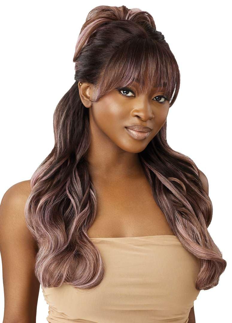 Outre Lace Front Wig - Melted Hairline - Mandisa (OFF BLACK 1B)