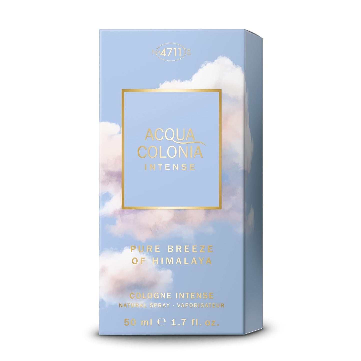 4711 Acqua Colonia Intense Pure Breeze of Himalaya - Unisex 1.7 oz EDC Spray for Refreshing Fragrance