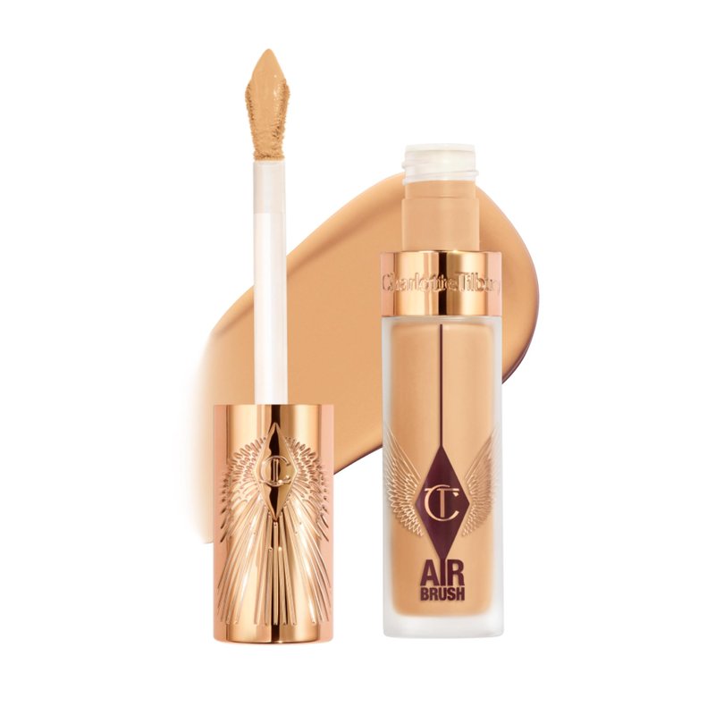 Charlotte Tilbury AIRbrush Flawless Blur Concealer - Concealer for Dark Circles, Blemishes & More - Hydrating, Full Coverage with a Natural Matte Finish - 8.5 Medium