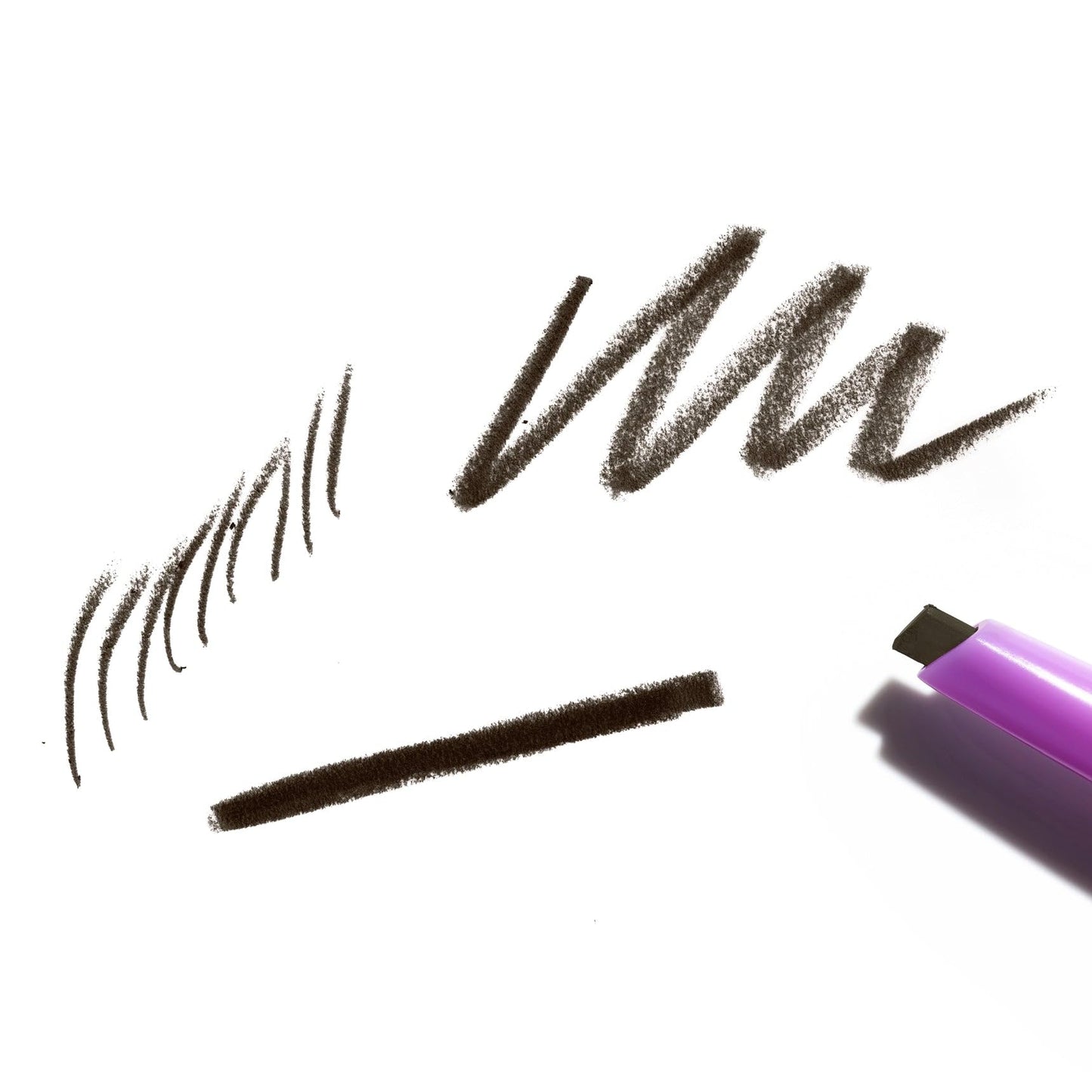 Kosas Brow Pop Eyebrow Pencil – Brow Pencil with Spoolie, Brown Black