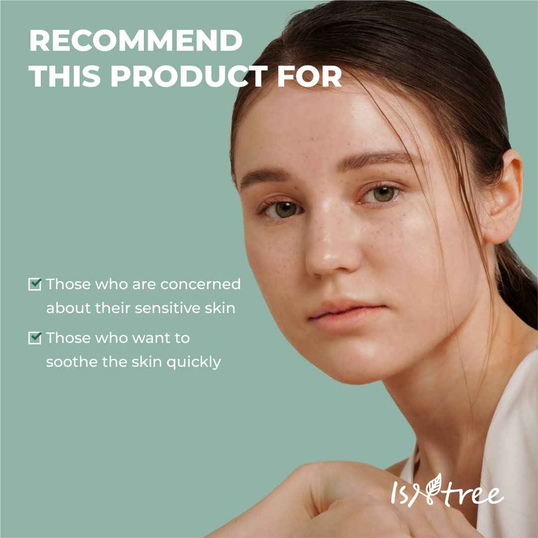 ISNTREE Mugwort calming Ampoule 50ml 1.69 fl.oz | Soothes sensitive skin | Replenishes moisture