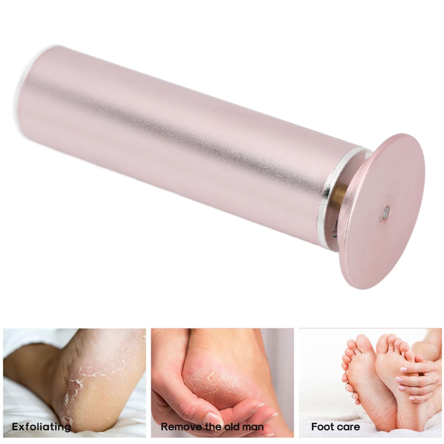 Electric Foot Callus Remover Kit,Electric Foot Callus Remover Foot Dead Skin Filer Pedicure Tool with Adapter And Sandpaper Discs
