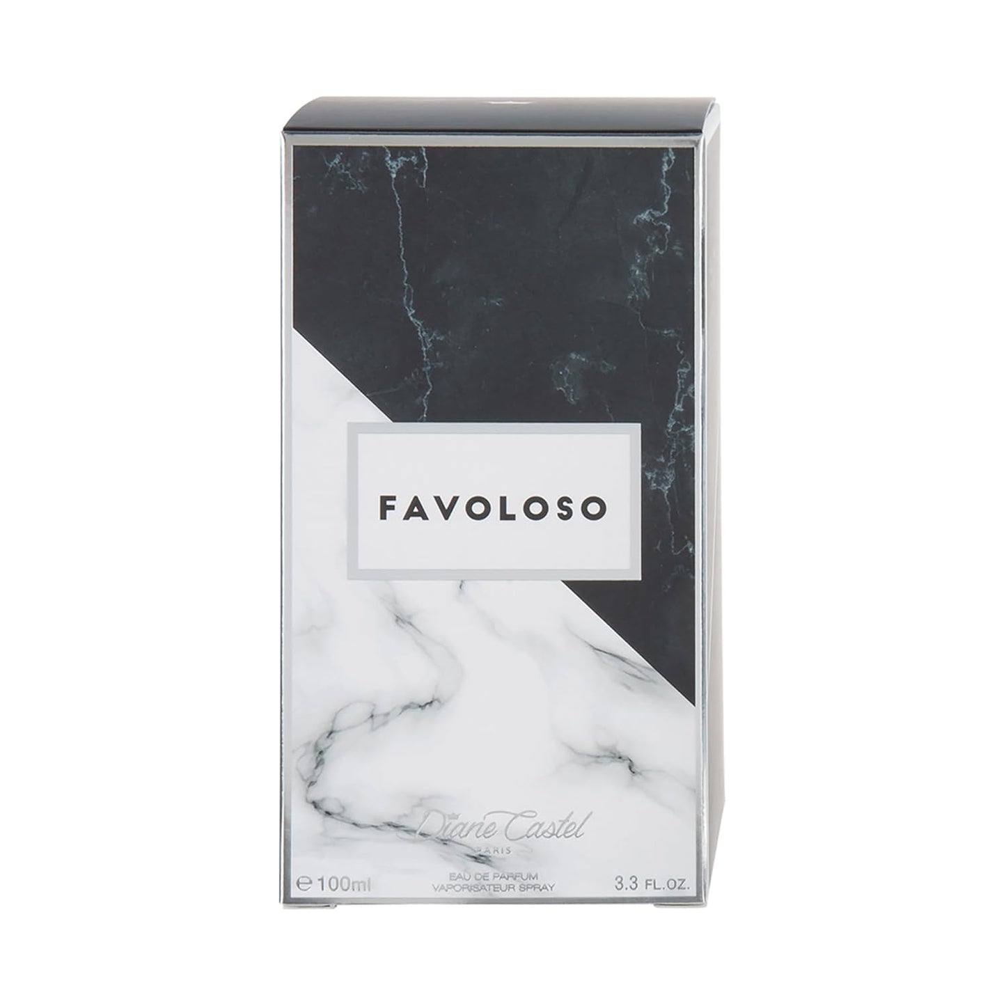 Diane Castel Favoloso Cologne for Men - Woody Marine Fragrance with Grapefruit & Cedar - 3.3 oz
