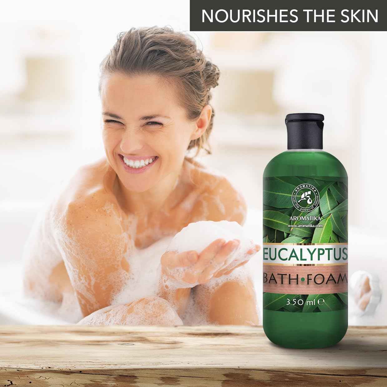 Bath Foam Set Coniferous & Sea Breeze & Eucalyptus 3x12Fl Oz - Body Care - Beauty - Bathing - Body Care - Wellness - Relax - Aromatherapy - Spa - Fresh Aroma - Bubble Baths