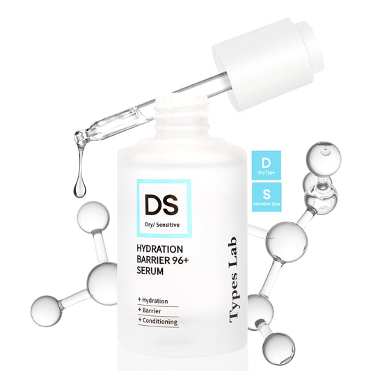 Types Lab Hydration Barrier 96+ Serum | Hydrating Serum w/Beta-Glutan, Panthenol & Ceramides | Skin Barrier Repair Moisturizer K Beauty Serum for All Skin Types (50ml, 1.69 fl oz)