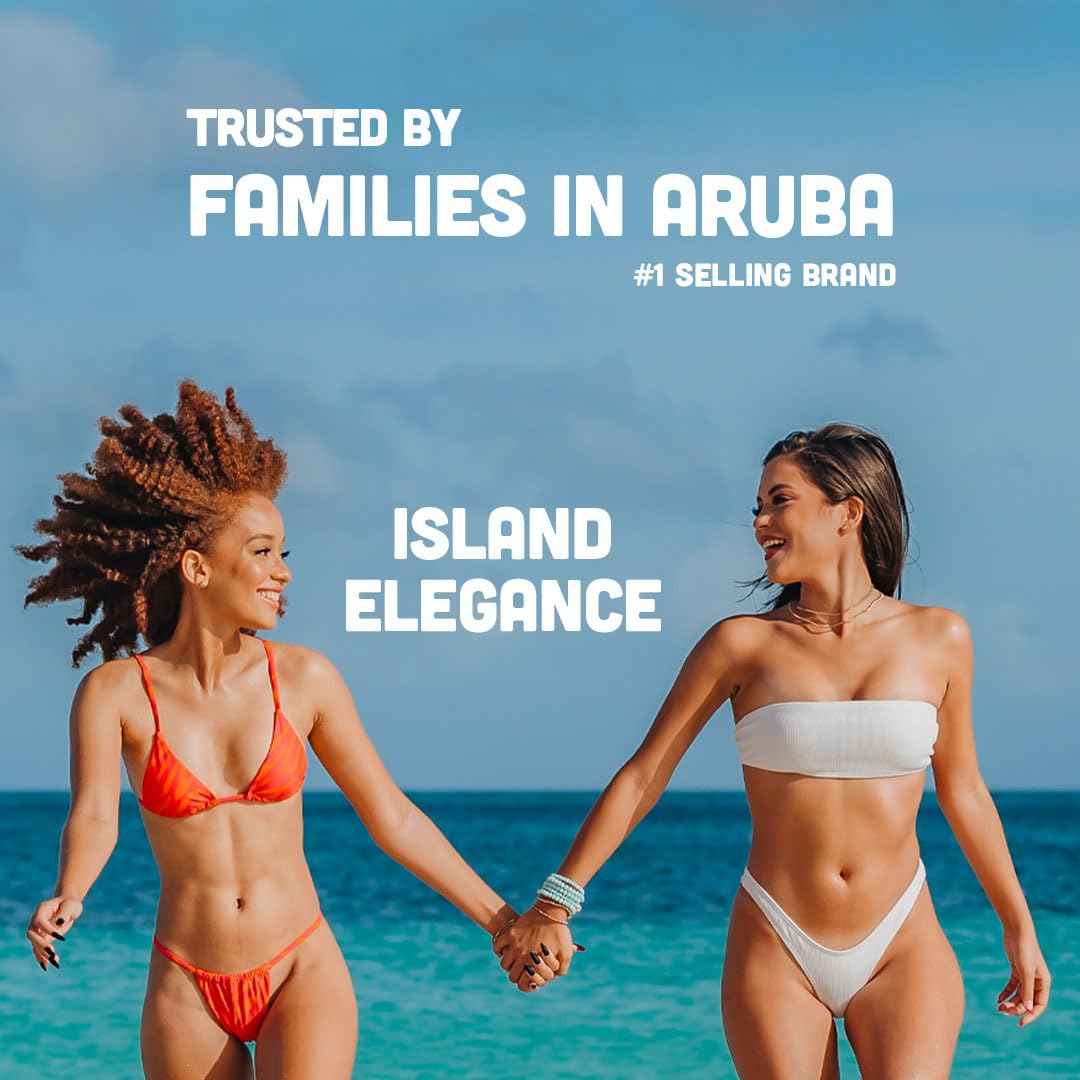 Aruba Sun SPF 50 Sunscreen Lotion 8oz - Reef Act Compliant no 67 Octinoxate & Oxybenzone Free - Sun Screen Broad Spectrum UVA/UVB - Sunscreen Waterproof and Non-Greasy