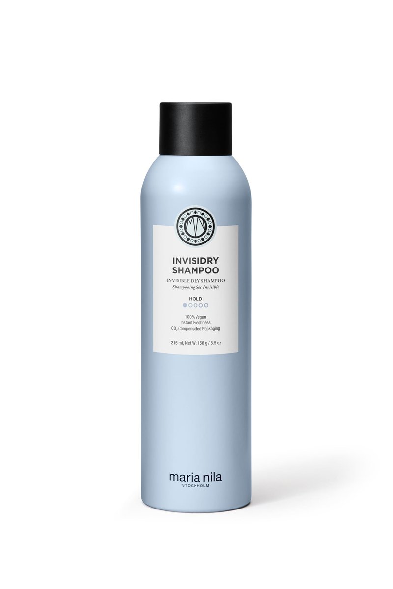 Maria Nila Invisidry Dry Shampoo, Freshens up Hair & Scalp, Leaves no trace of product, 100% Vegan & Sulfate/Paraben free, 5.5 Oz / 215 ml