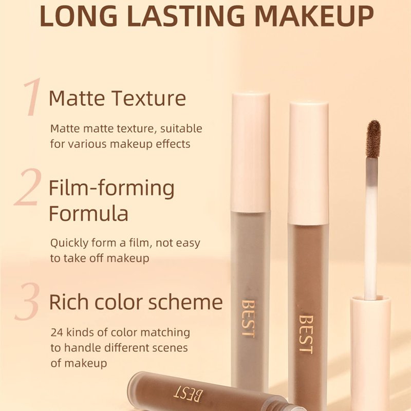 MAEPEOR Matte Liquid Eyeshadow - 8 Neutral Nude Colors, Smooth Creamy Finish, Waterproof, Long Lasting