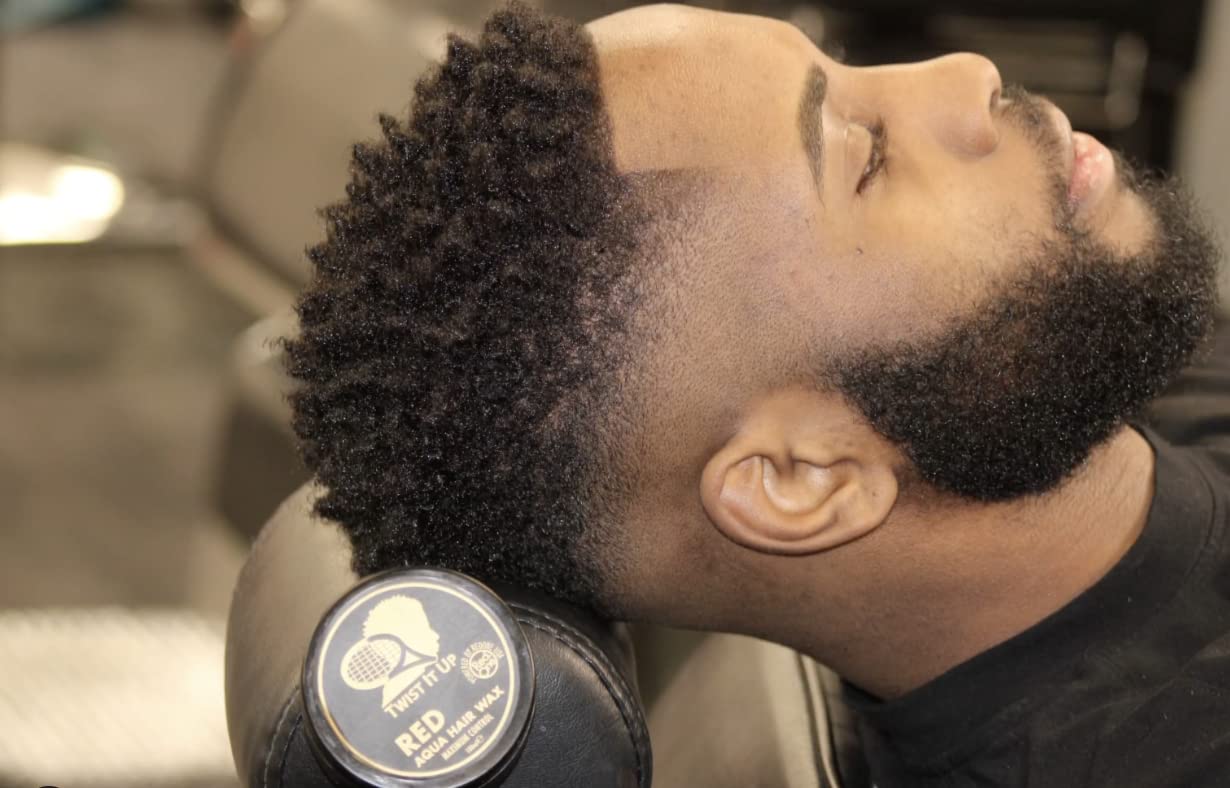 Twist It Up Comb Gel - Curl & Twist Enhancer for Black Men | Tennis Racket Design, Unity Black