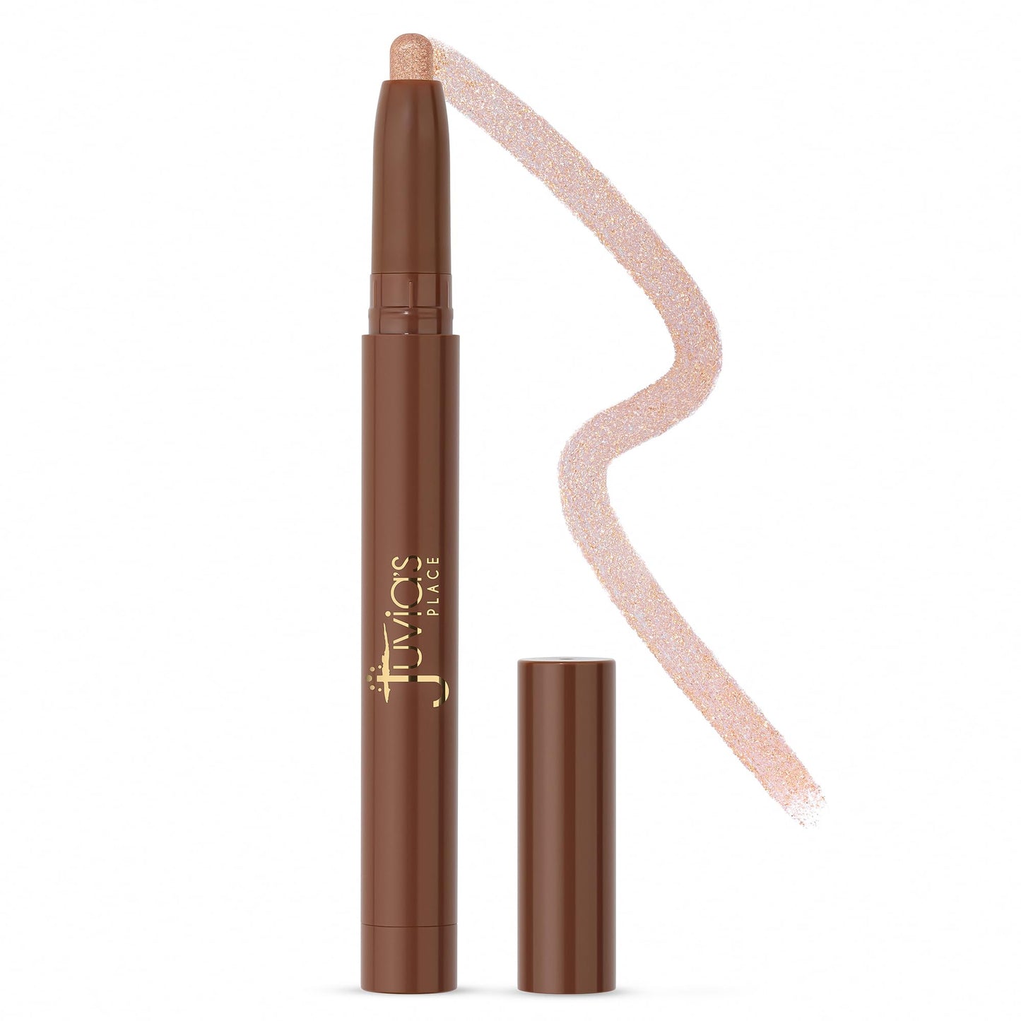 Juvia's Place Nubian Eyeshadow Stick Shimmer - Casablanca - Waterproof, Buildable Eye Shadow Stick for Women - Long-Lasting, Crease-Proof, Easy Blendable Cream Eyeshadow for Day & Night Look
