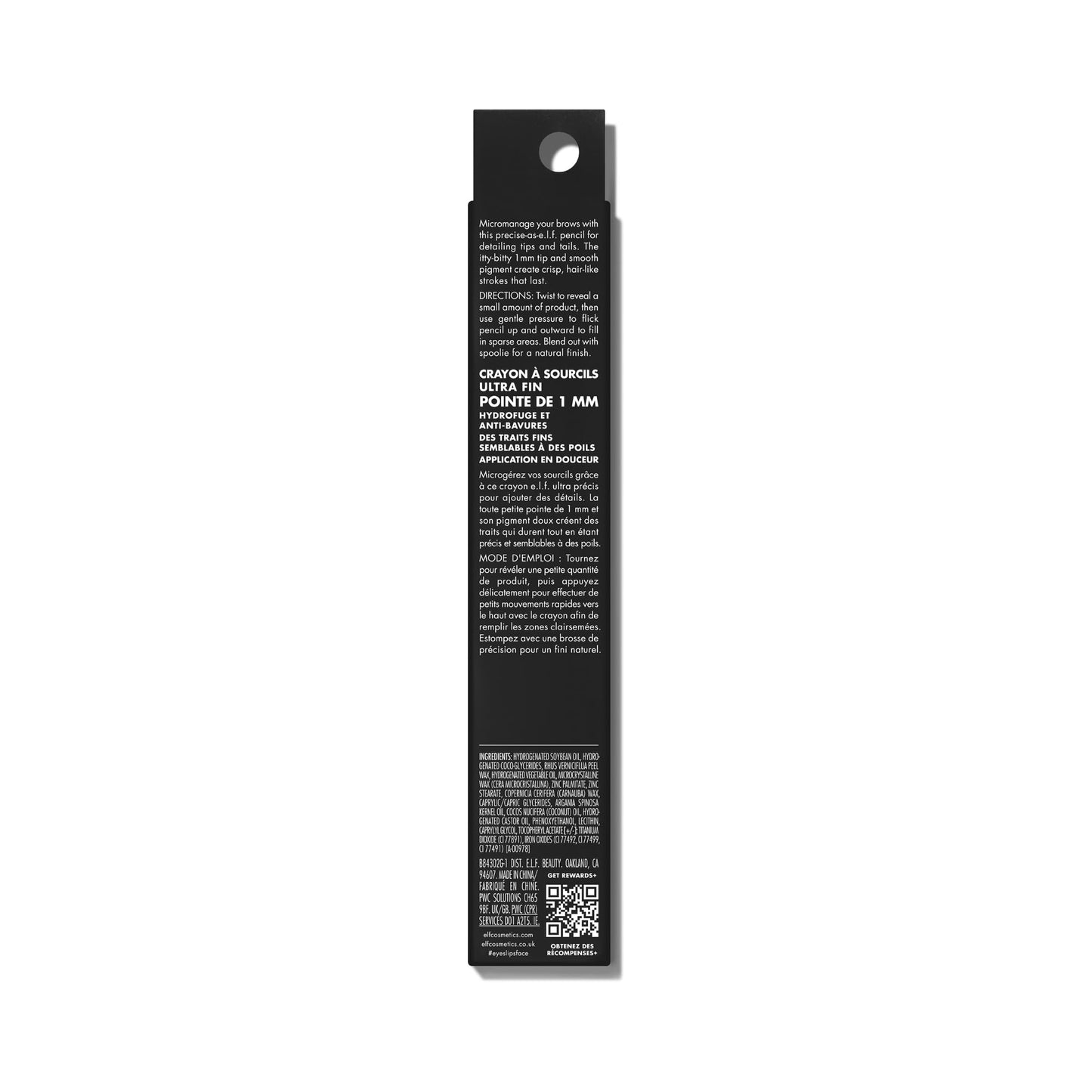 e.l.f. Micro-Fine Brow Pencil, Waterproof Brow Color & Spoolie For Shaping Brows & Creating A Feathered Natural-Looking Finish, Vegan & Cruelty-Free, Blonde