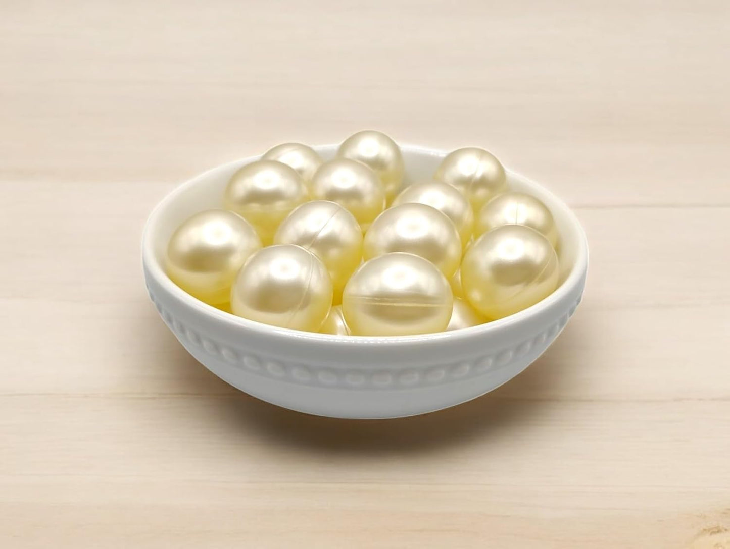 Vanilla Spice Aromatherapy Bath Pearls - Coconut Oil for Silky Skin | 25 Count