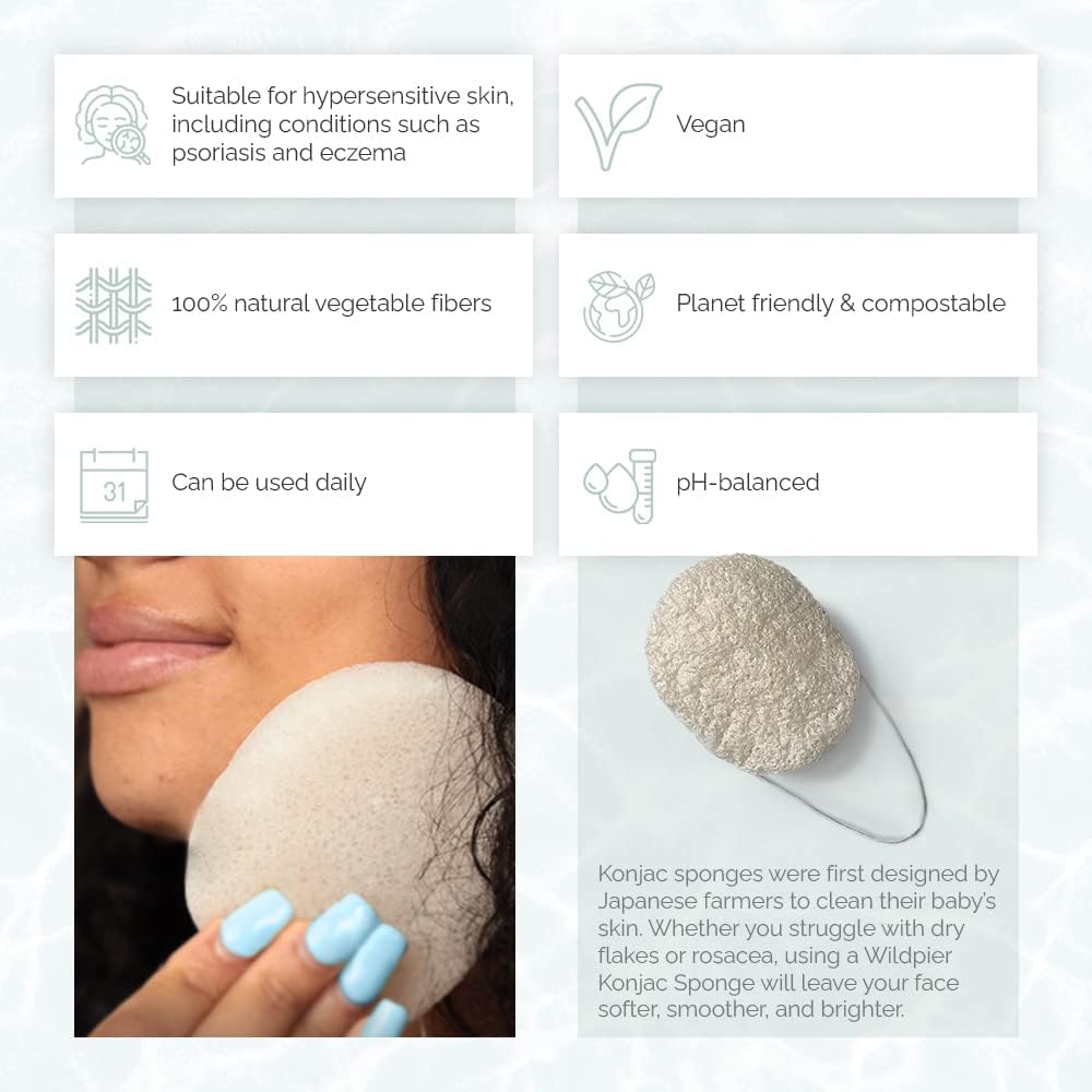 Deep Exfoliating Glove & Konjac Sponge Bundle | Soft & Effective Skin Care
