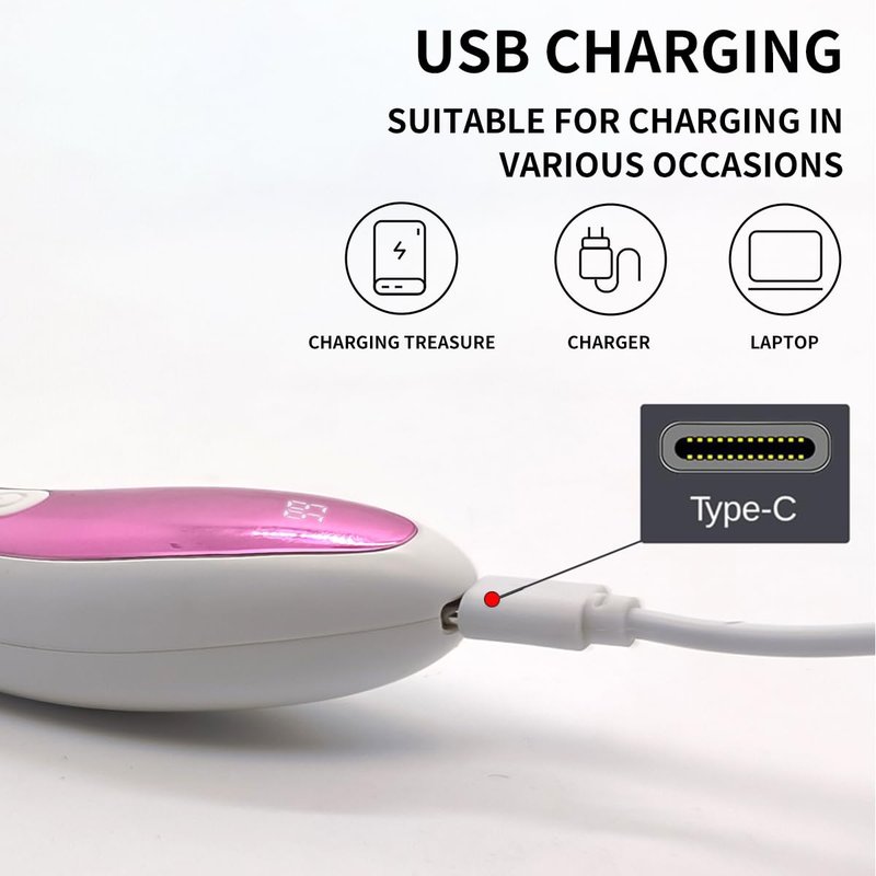 Electric Razor for Women, Bikini Trimmer Womens Shaver for Face Nose Eyebrow Body Leg Pubic Underarm Arm Ladies Rechargeable 4 in 1 Hair Removal Kit Painless Trimming, Gifts for Women (Pink)