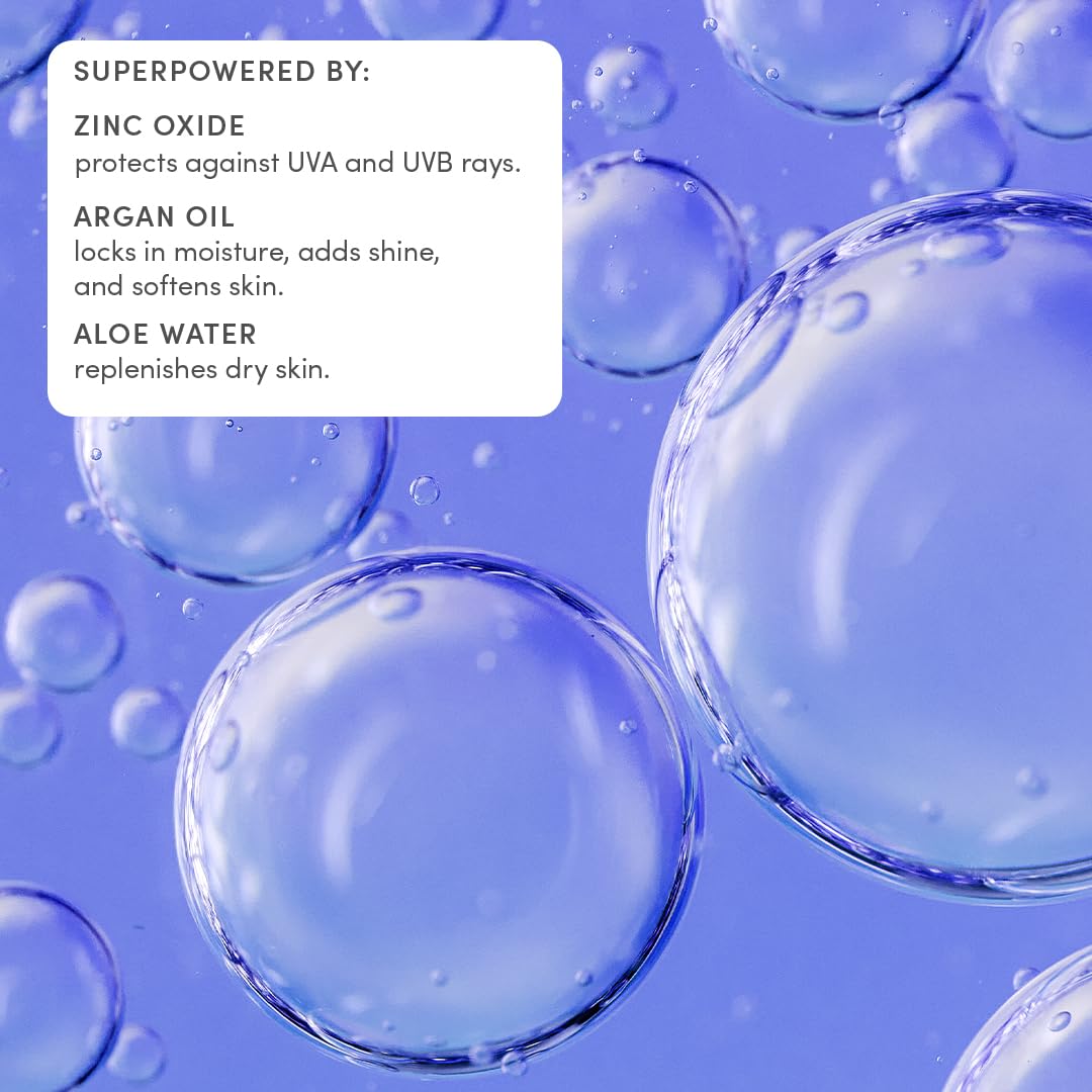 Evereden Kids SPF 50 | Fluid Silk Mineral Kids Sunscreen | Cooling Non-Nano UVA, UVB Protection | Fragrance Free & Quick Absorption | Water-Resistant for Up to 40 Mins | Beach Day Toddler Sunscreen