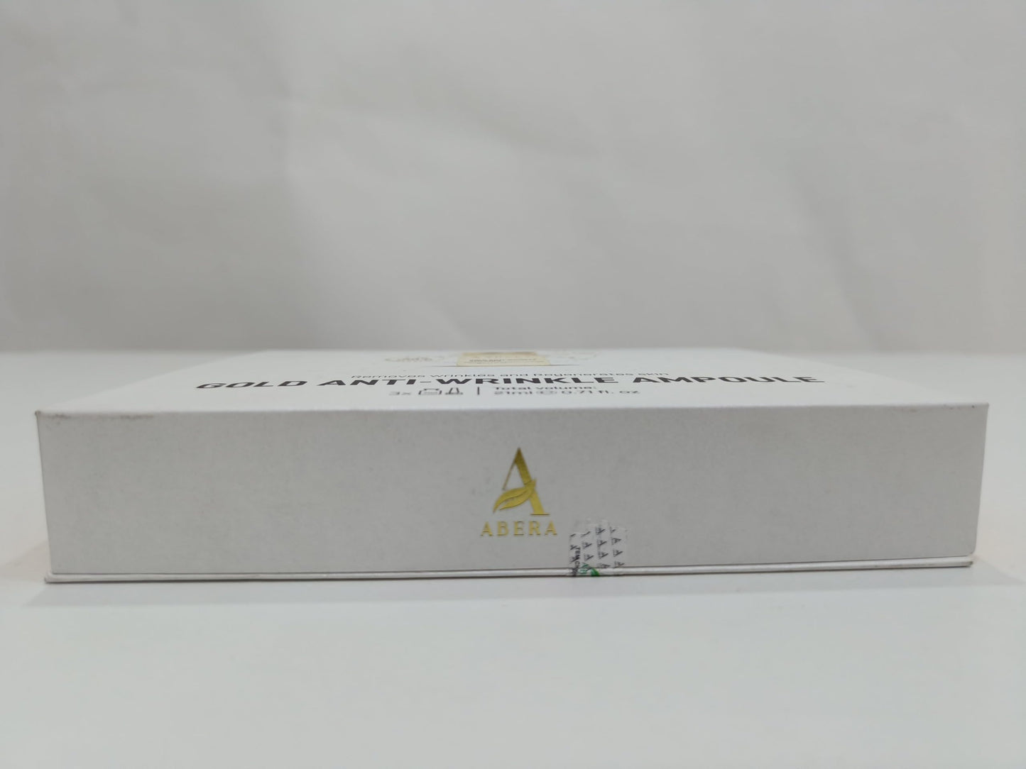 ABERA Gold Anti-Wrinkle Ampoule, Anti-Aging Serum For All Skin Type with Peach Extract and Hyaluronic Acid, Skin Firming & Firming Serum, Hydrating Serum (1 Ampoule)