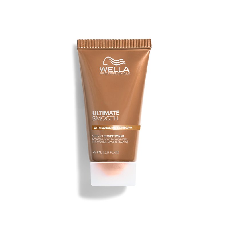 Wella Professionals ULTIMATE SMOOTH Conditioner | Treatment for Dry & Frizzy Hair | With Squalane & Omega 9 | 2.5 Fl Oz