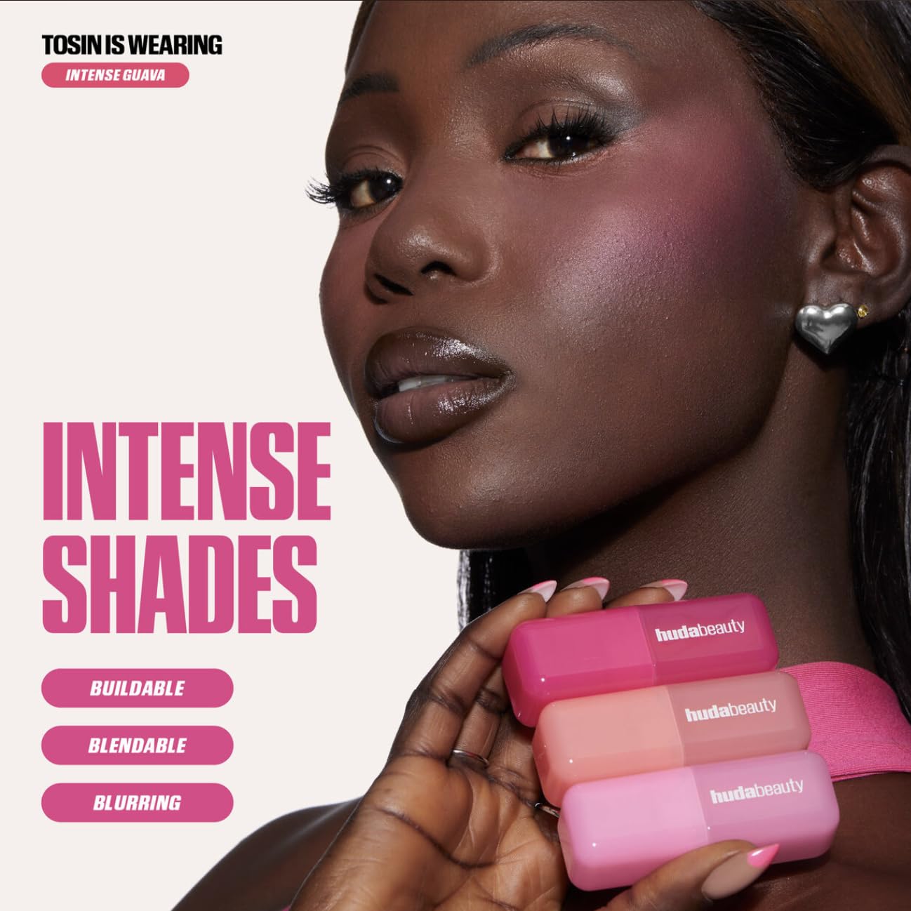 Huda Blush Filter Liquid Blush - Intense Guava 0.15 fl oz / 4.5 mL
