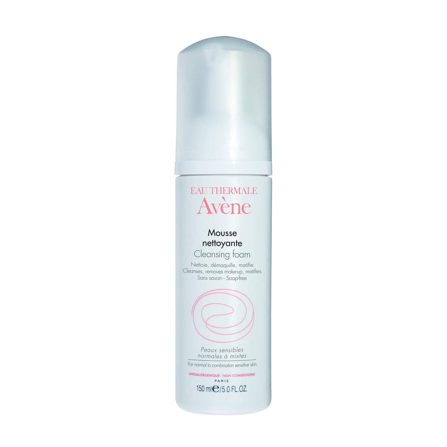 brand Avène Cleansing Foam, Soap Free Foaming Face Wash For Oily, Sensitive Skin, 5 Oz