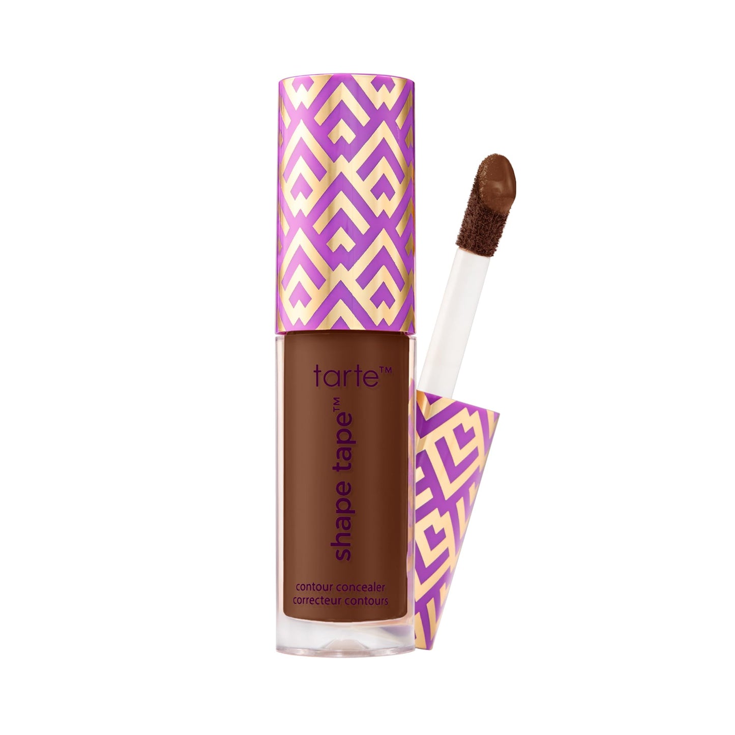 tarte shape tape concealer – Full-Coverage Creaseless Soft Matte Finish, Brightening Under-Eye & Face Makeup, 16hr Longwear, Vegan & Cruelty-Free, travel size, 59W rich warm