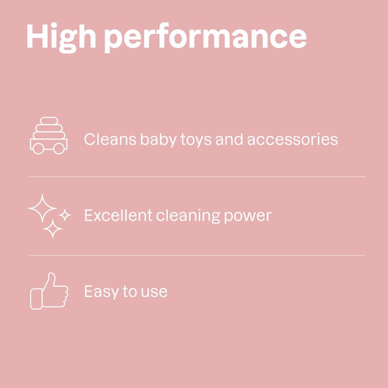 ATTITUDE Baby & Kids Toy Cleaner Spray, EWG Verified, Multi-Surface Cleaner for Toys, High Chairs & Play Areas, Naturally Derived, Vegan, Unscented, 27.1 Fl Oz