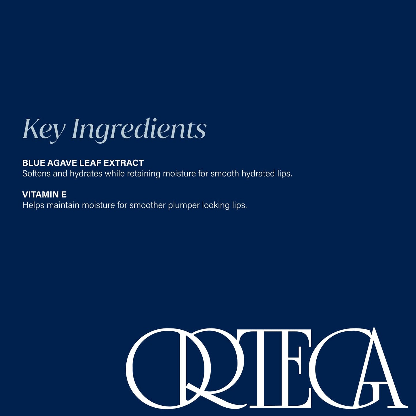Ortega Beauty Soft Contour Lip Liner By Etienne Flex Precision Tip, Infused with Blue Agave For Defined and Plump Lips