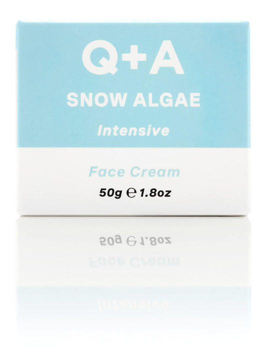 Q+A Snow Algae Intensive Face Cream, Helps to Renew and Replenish your Complexion 50g