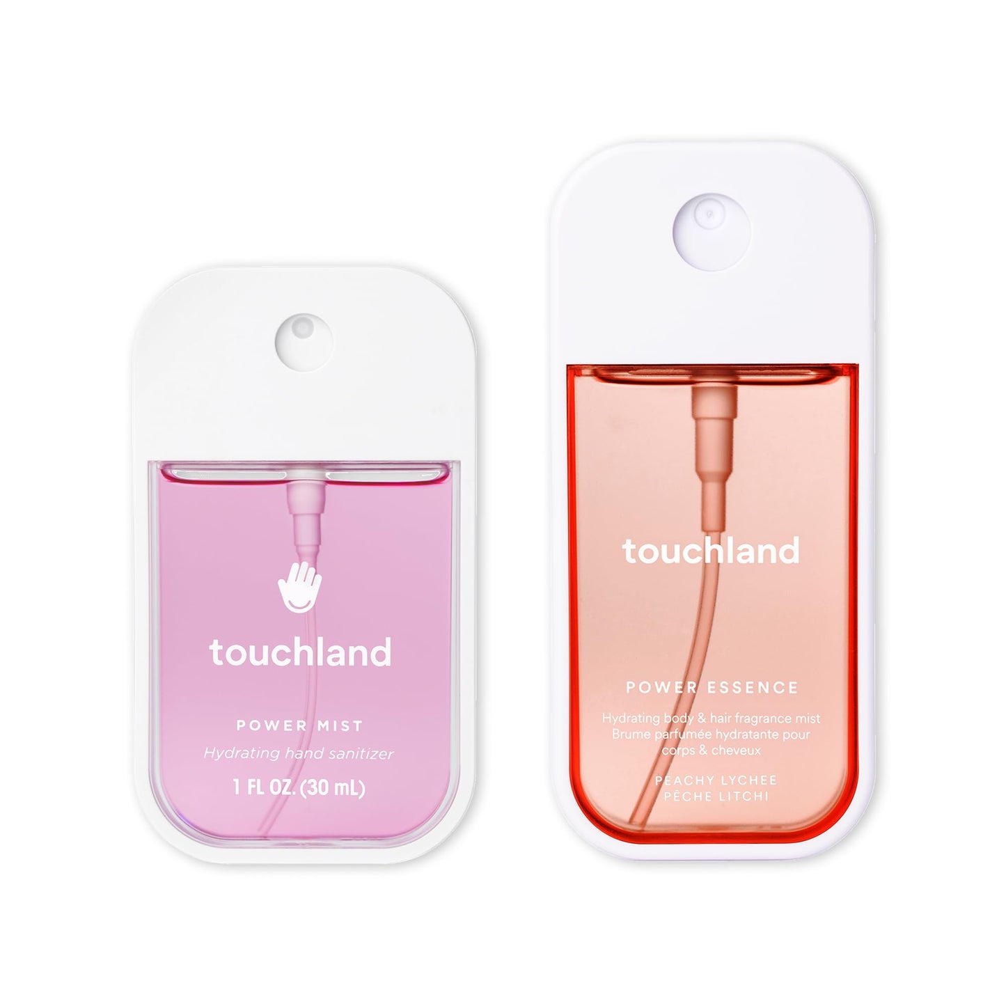 Touchland Fruity Crush Hydrating Hand Sanitizer & Body Mist Set Travel Size