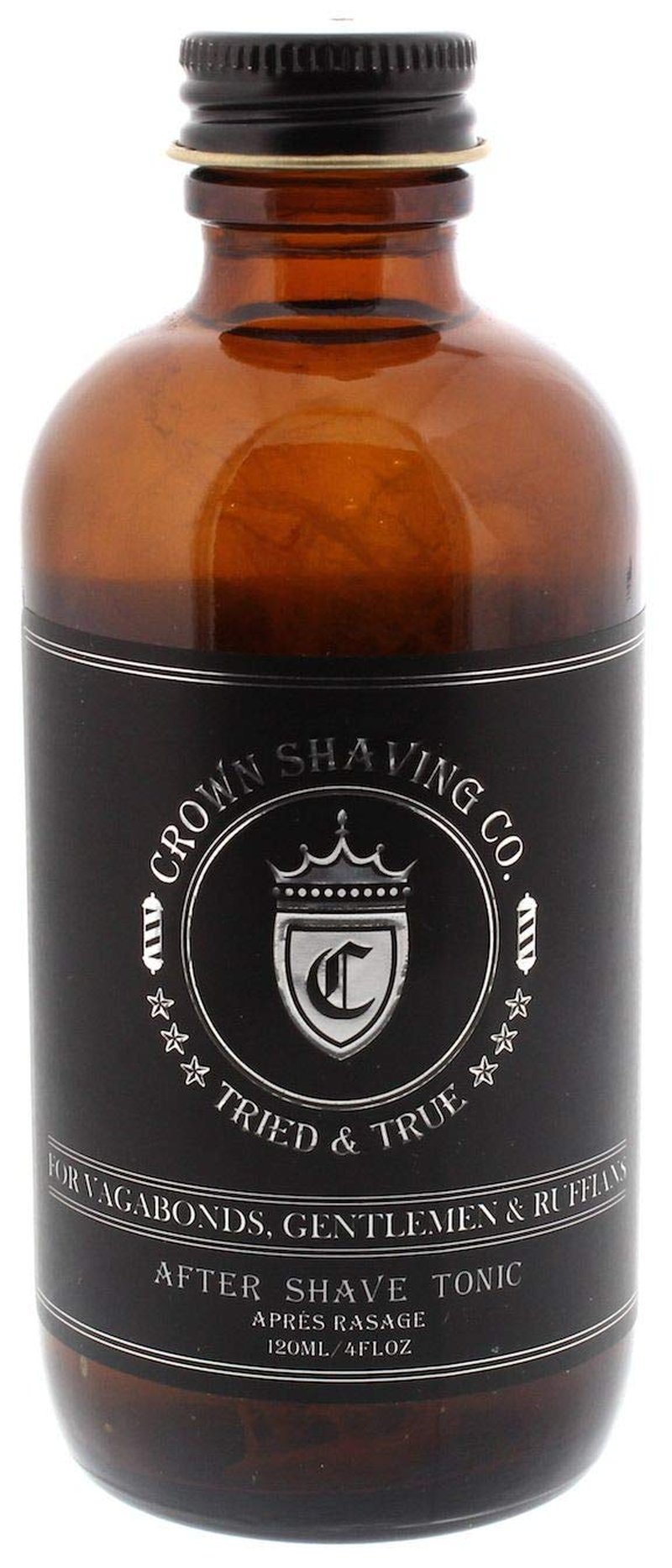Men's After Shave Tonic - Authentic Barbershop Scent with Tobacco, Leather & Bay Rum | 120ml
