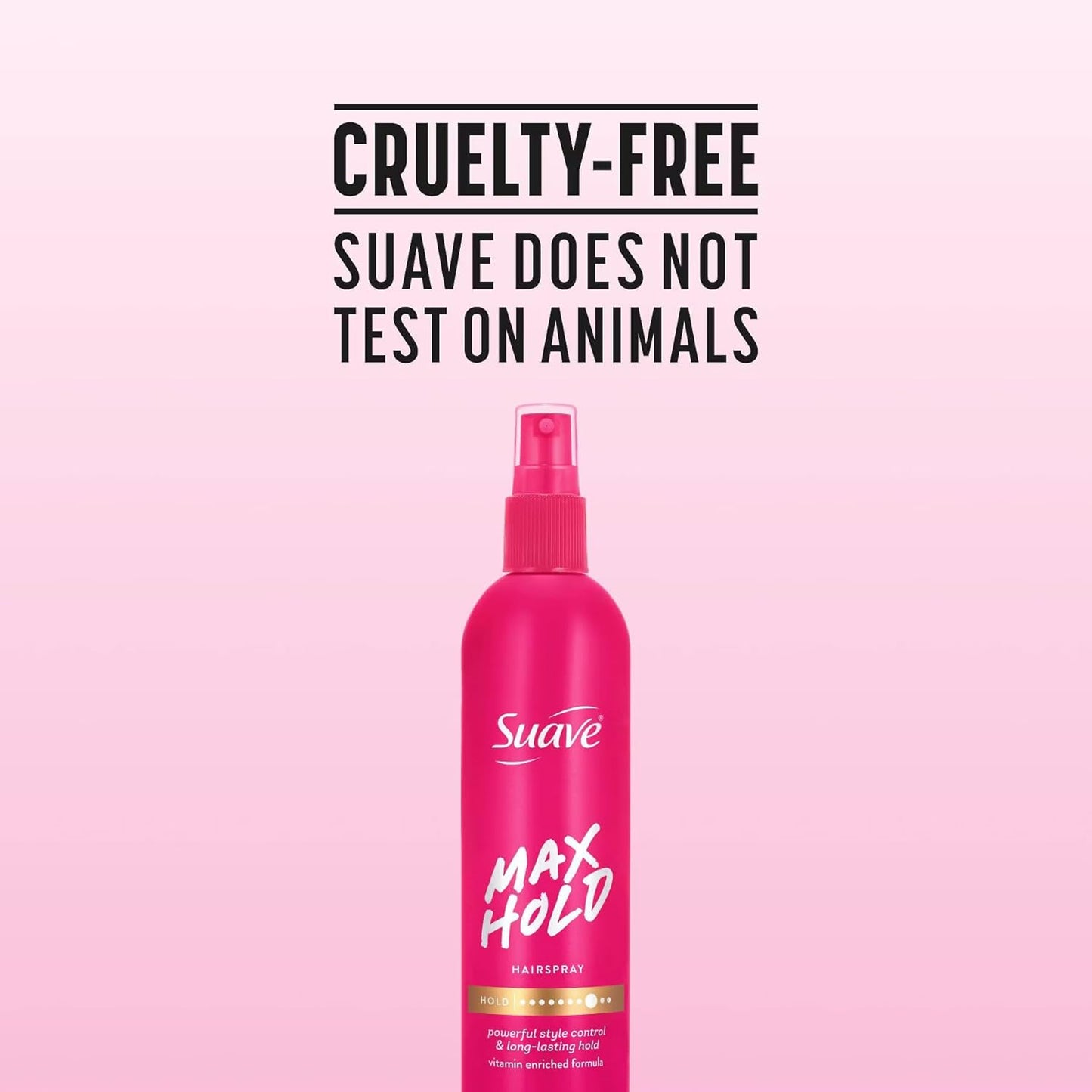 Suave Hairspray Max Hold - 11 Ounce Pump | Long-Lasting Hold, Pack of 6