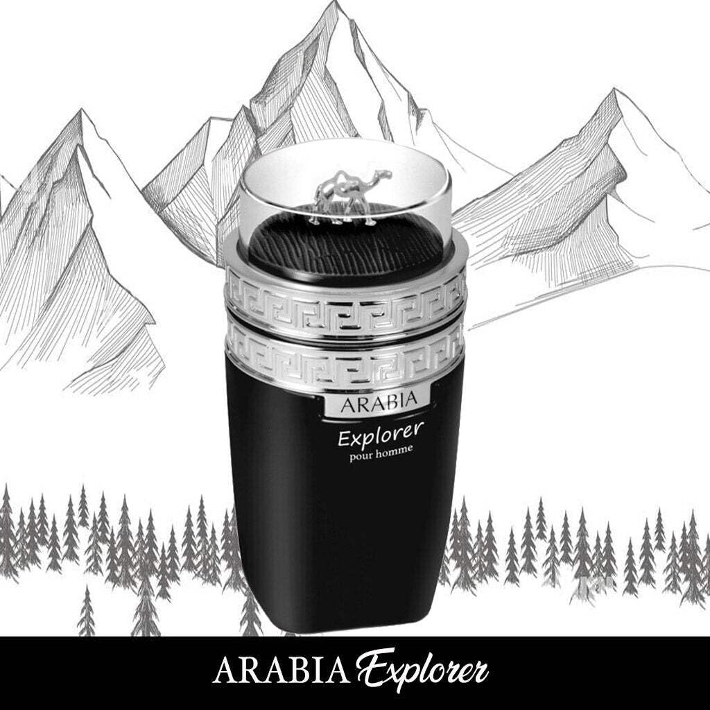 Emper Le chameau Arabia Explorer pour homme, eau de toilette, vaporisateur naturel spray (100 ml/ 3.4 Fl. Oz.)