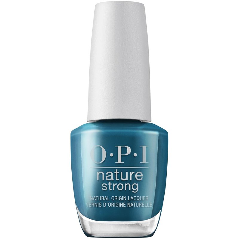 OPI Nature Strong Natural Origin 3-Step Nail System - Botanical Base Coat, Top Coat & Vegan Polish | Eco-Friendly, High Shine & Color Protection