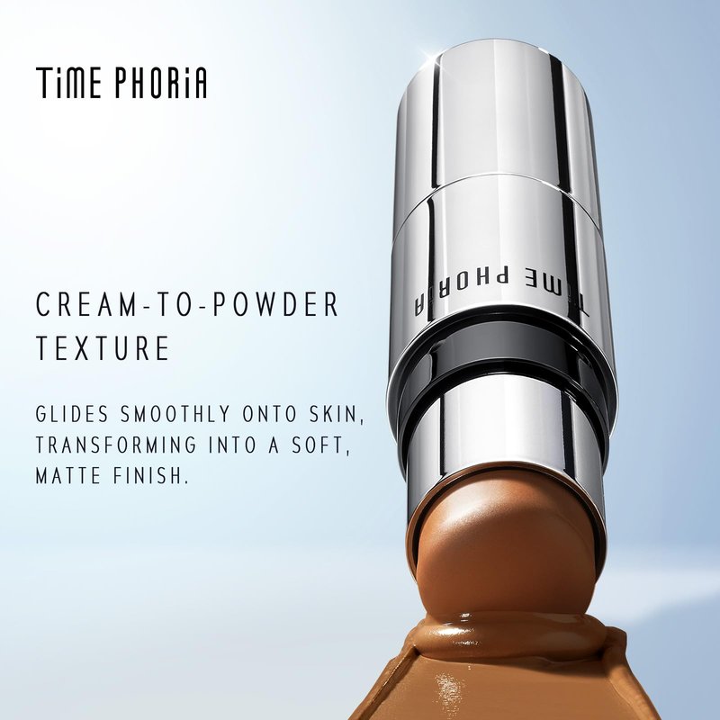 TIMEPHORIA ECLIPSE SPARK 2 in 1 Face Contour Sticks, Blendable, Non-greasy, Long-lasting Cream Face Contouring Pen, Lightweight Finish Makeup, Buildable Coverage, Easy Application (01 LUNAR)