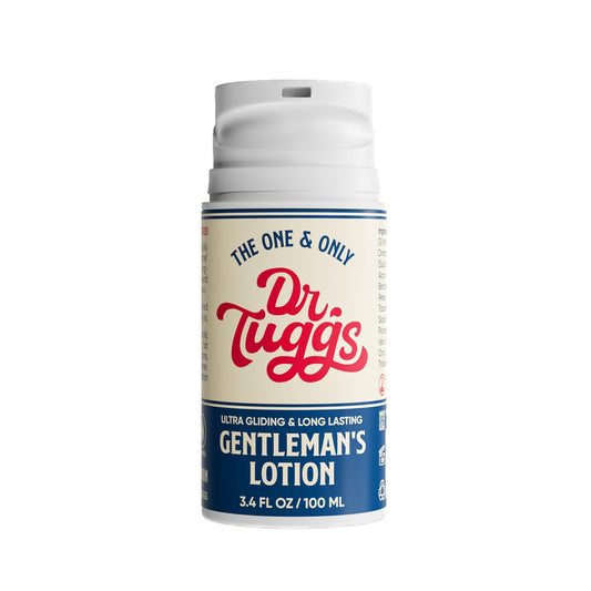 Dr. Tuggs Gentleman’s Lotion – Me Time Lotion for Men with Moisturizing Aloe Vera, Avocado Oil & Vitamin E – Long-Lasting, Smooth, Non-Greasy Formula – Made in USA – 3.4 fl oz