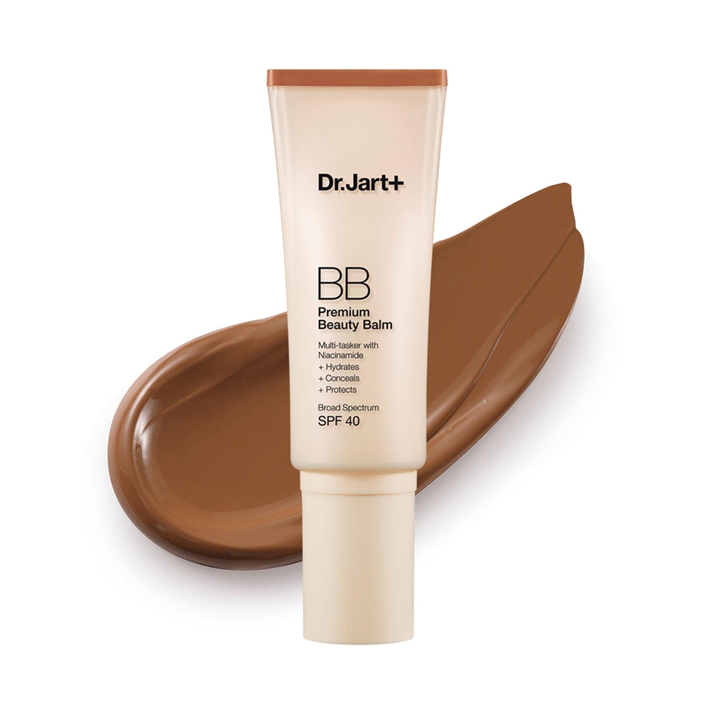 Dr.Jart+ Premium BB Korean Tinted Moisturizer with SPF 40 and Niacinamide | bb cream | Skin Tint | Korean Makeup, Deep Tan-Deep, 1.35 Fl Oz